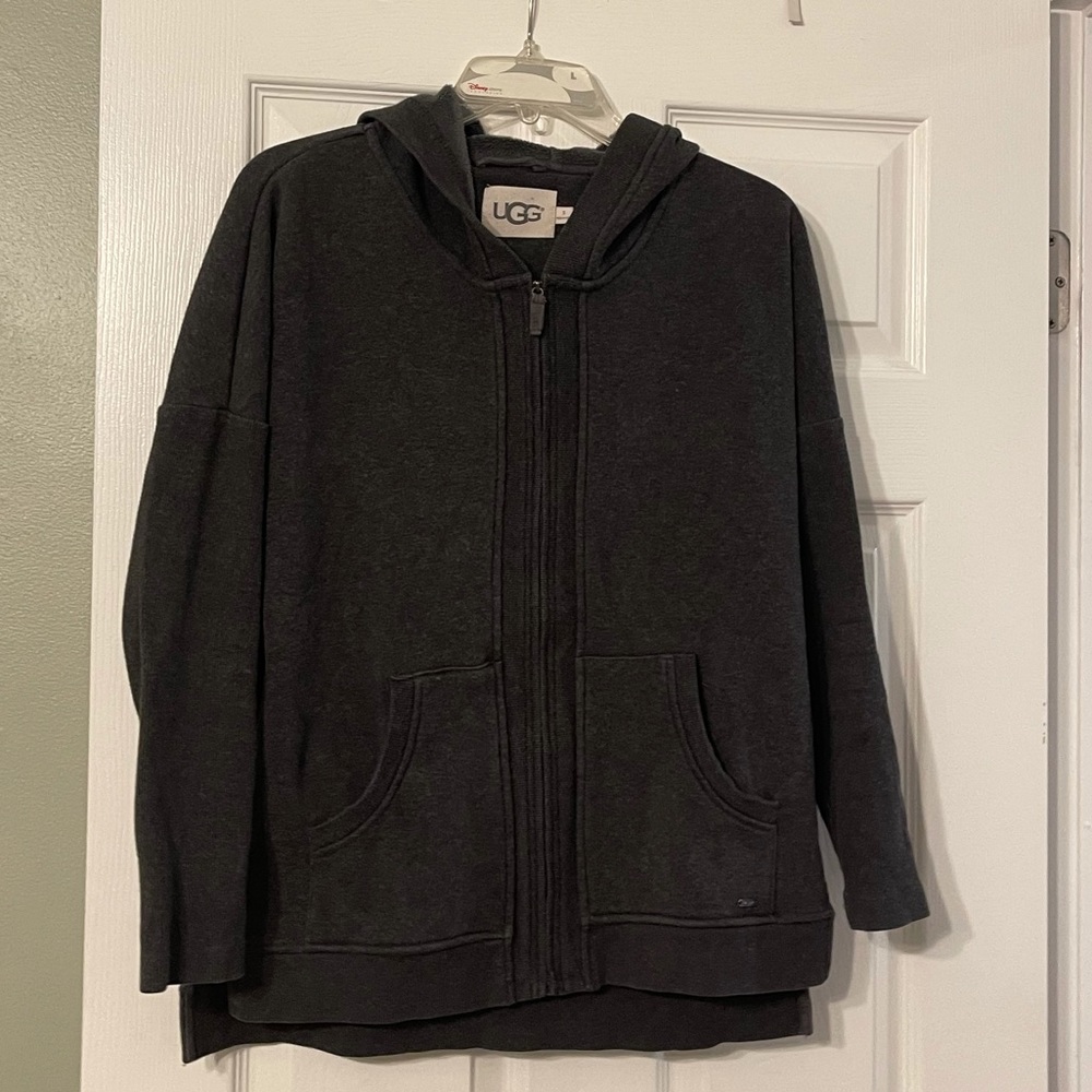 UGG fleece lined zip up hoodie